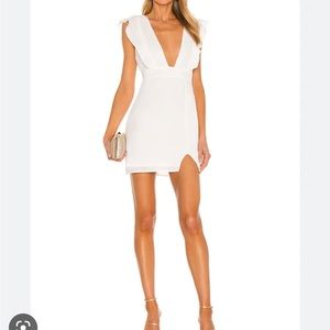 Superdown white dress from revolve